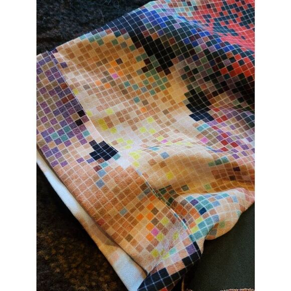 Anthropologie Dress Women's 4 Ranna Gill Fanned Vignette Shift Embroidered - Picture 5 of 6